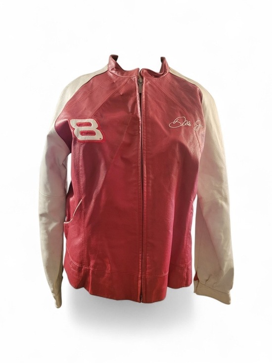 Wilsons Leather Jackets & Blazers - Wilsons Leather Dale Earnheart JR NASCAR Leather Jacket Racing Jacket